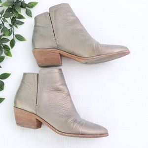Joie Jodi Metallic booties 